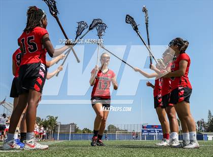 Thumbnail 1 in Glendale vs. Redondo Union (LA Lax Foundation Semi Final) photogallery.