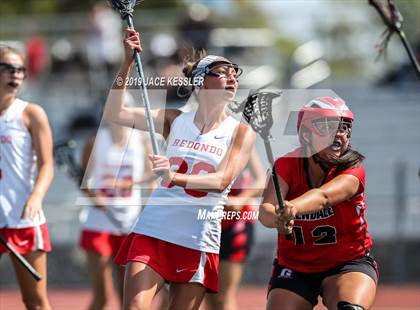 Thumbnail 2 in Glendale vs. Redondo Union (LA Lax Foundation Semi Final) photogallery.