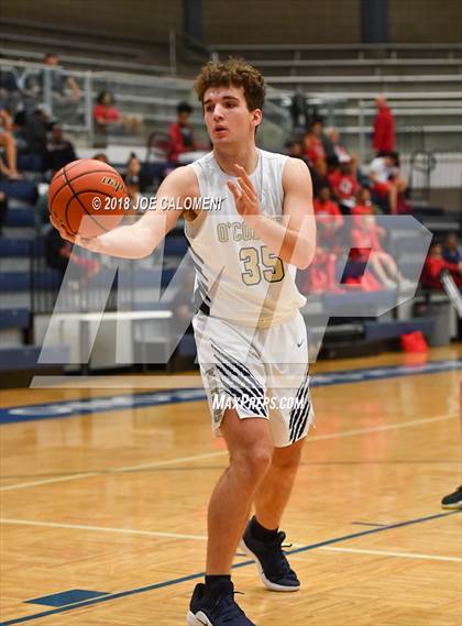 Thumbnail 2 in O'Connor vs Bishop Lynch (South San Boys Basketball Tournament) photogallery.