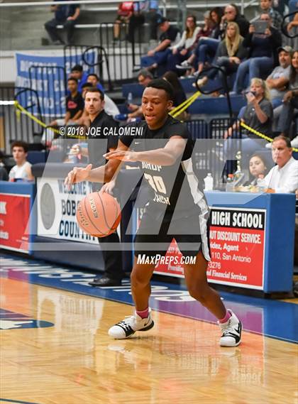 Thumbnail 2 in O'Connor vs Bishop Lynch (South San Boys Basketball Tournament) photogallery.