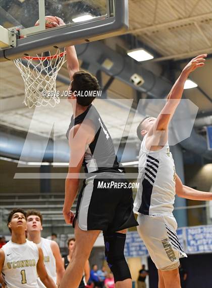 Thumbnail 1 in O'Connor vs Bishop Lynch (South San Boys Basketball Tournament) photogallery.