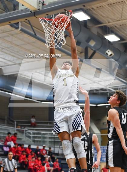 Thumbnail 3 in O'Connor vs Bishop Lynch (South San Boys Basketball Tournament) photogallery.