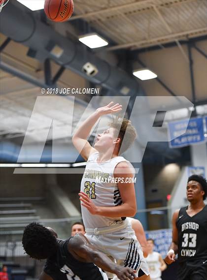 Thumbnail 1 in O'Connor vs Bishop Lynch (South San Boys Basketball Tournament) photogallery.