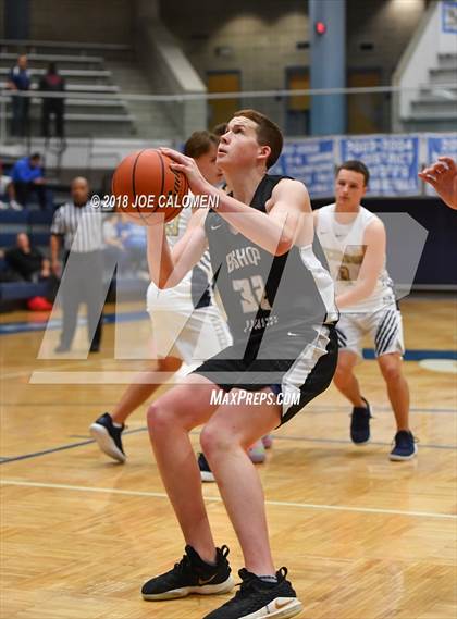 Thumbnail 3 in O'Connor vs Bishop Lynch (South San Boys Basketball Tournament) photogallery.