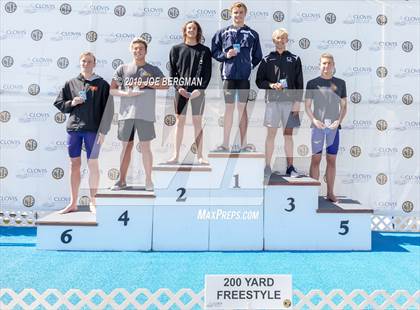 Thumbnail 1 in CIF State Swimming Championship (Awards) photogallery.