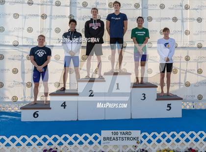 Thumbnail 1 in CIF State Swimming Championship (Awards) photogallery.