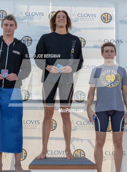 Thumbnail 1 in CIF State Swimming Championship (Awards) photogallery.