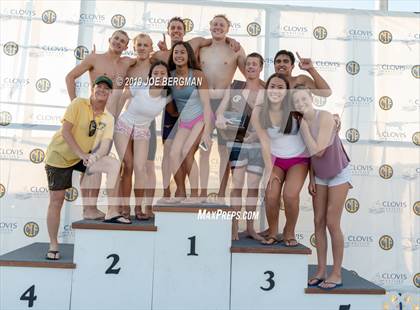 Thumbnail 1 in CIF State Swimming Championship (Awards) photogallery.