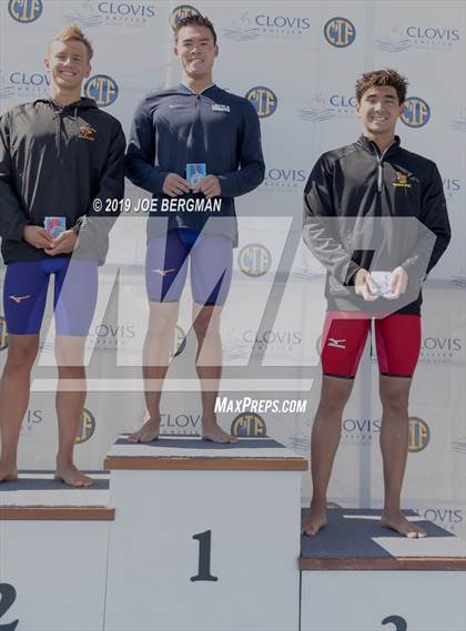 Thumbnail 1 in CIF State Swimming Championship (Awards) photogallery.