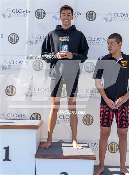 Thumbnail 1 in CIF State Swimming Championship (Awards) photogallery.