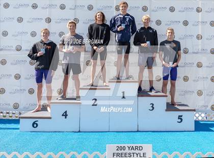 Thumbnail 1 in CIF State Swimming Championship (Awards) photogallery.