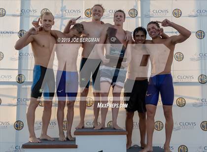 Thumbnail 1 in CIF State Swimming Championship (Awards) photogallery.