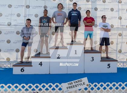 Thumbnail 1 in CIF State Swimming Championship (Awards) photogallery.