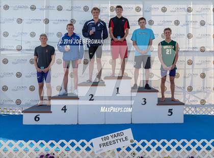 Thumbnail 1 in CIF State Swimming Championship (Awards) photogallery.