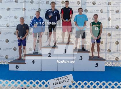 Thumbnail 1 in CIF State Swimming Championship (Awards) photogallery.
