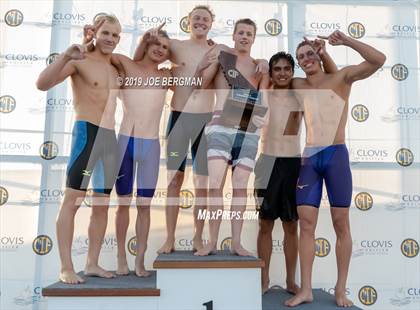 Thumbnail 1 in CIF State Swimming Championship (Awards) photogallery.