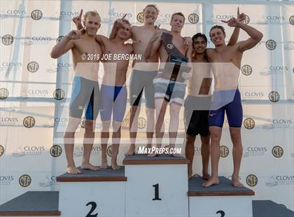 Thumbnail 1 in CIF State Swimming Championship (Awards) photogallery.