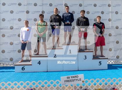 Thumbnail 1 in CIF State Swimming Championship (Awards) photogallery.