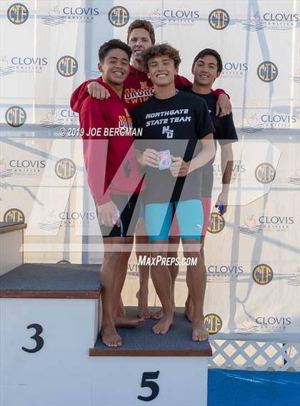 Thumbnail 1 in CIF State Swimming Championship (Awards) photogallery.