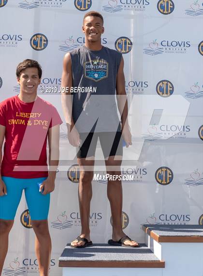 Thumbnail 1 in CIF State Swimming Championship (Awards) photogallery.