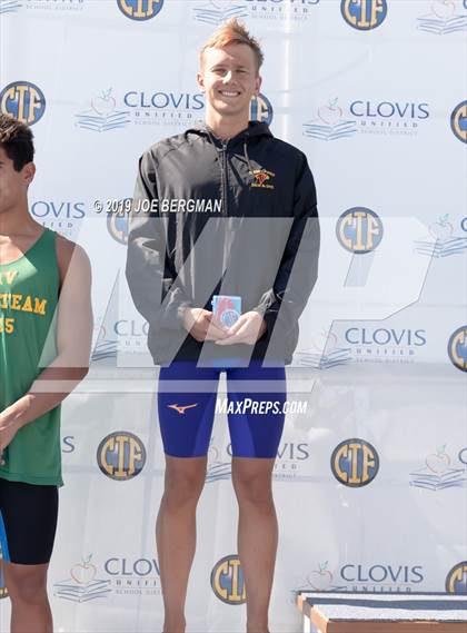 Thumbnail 1 in CIF State Swimming Championship (Awards) photogallery.