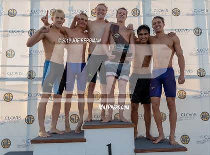 Thumbnail 1 in CIF State Swimming Championship (Awards) photogallery.