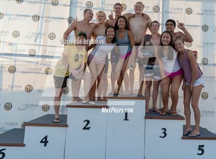 Thumbnail 1 in CIF State Swimming Championship (Awards) photogallery.