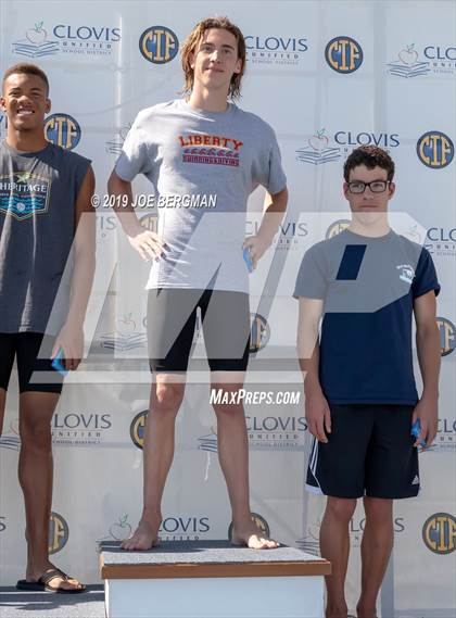 Thumbnail 1 in CIF State Swimming Championship (Awards) photogallery.