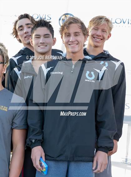Thumbnail 1 in CIF State Swimming Championship (Awards) photogallery.