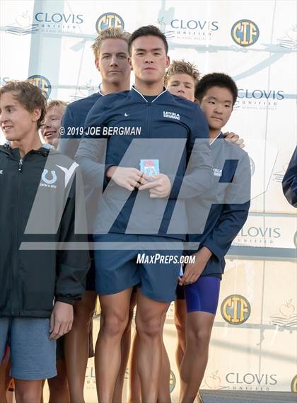 Thumbnail 1 in CIF State Swimming Championship (Awards) photogallery.