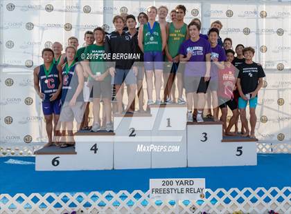 Thumbnail 1 in CIF State Swimming Championship (Awards) photogallery.