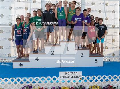 Thumbnail 1 in CIF State Swimming Championship (Awards) photogallery.