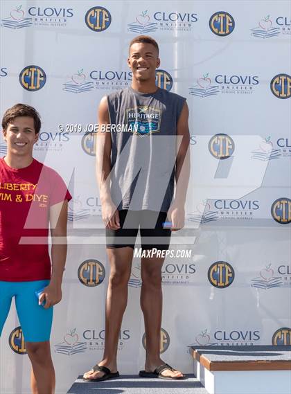 Thumbnail 2 in CIF State Swimming Championship (Awards) photogallery.