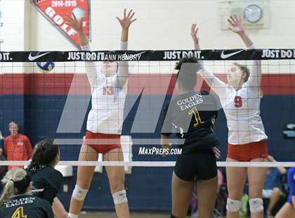 Thumbnail 1 in Los Alamitos vs. Clovis West (Durango Fall Classic) photogallery.