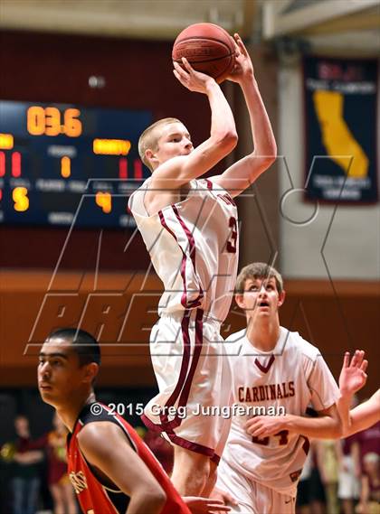 Thumbnail 1 in Cardinal Newman vs. Montgomery (NBL Championship) photogallery.
