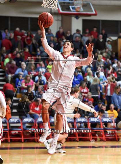 Thumbnail 2 in Cardinal Newman vs. Montgomery (NBL Championship) photogallery.