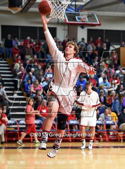 Thumbnail 3 in Cardinal Newman vs. Montgomery (NBL Championship) photogallery.