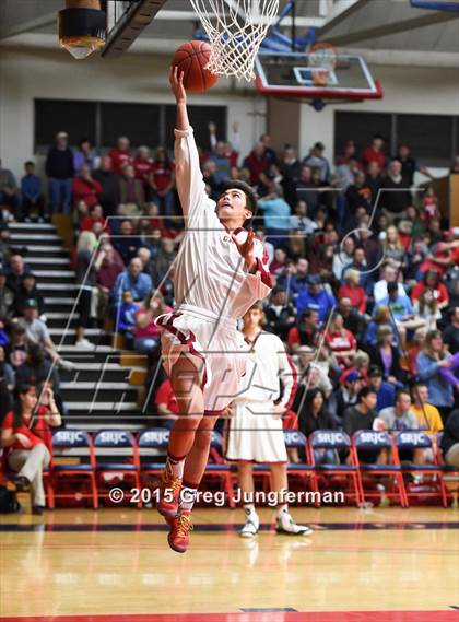 Thumbnail 2 in Cardinal Newman vs. Montgomery (NBL Championship) photogallery.