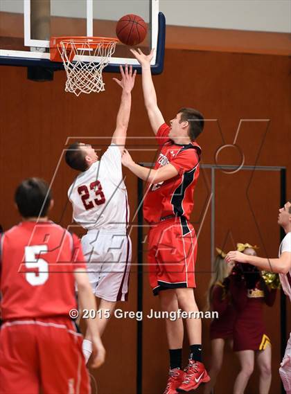 Thumbnail 3 in Cardinal Newman vs. Montgomery (NBL Championship) photogallery.