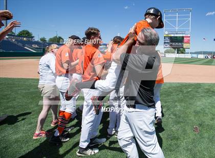 Thumbnail 2 in Camp Hill vs Rocky Grove (PIAA AA Championship) photogallery.