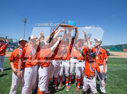 Thumbnail 1 in Camp Hill vs Rocky Grove (PIAA AA Championship) photogallery.