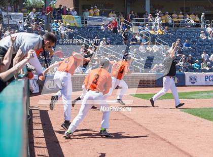 Thumbnail 2 in Camp Hill vs Rocky Grove (PIAA AA Championship) photogallery.