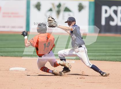 Thumbnail 3 in Camp Hill vs Rocky Grove (PIAA AA Championship) photogallery.