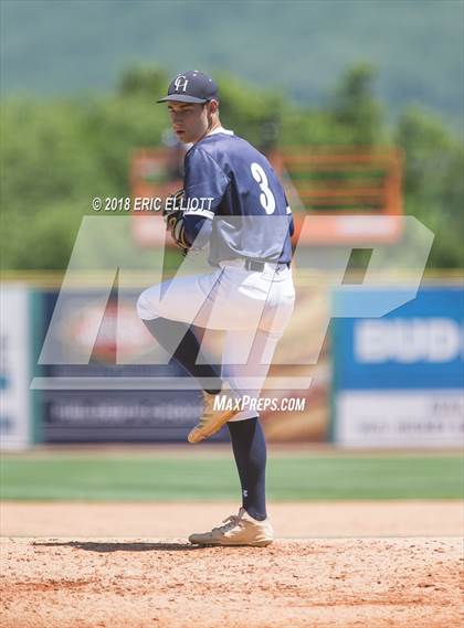 Thumbnail 2 in Camp Hill vs Rocky Grove (PIAA AA Championship) photogallery.