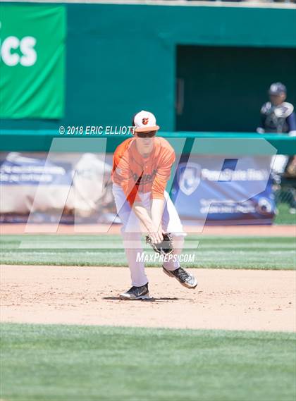 Thumbnail 1 in Camp Hill vs Rocky Grove (PIAA AA Championship) photogallery.