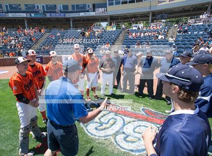 Thumbnail 3 in Camp Hill vs Rocky Grove (PIAA AA Championship) photogallery.