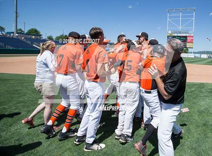 Thumbnail 1 in Camp Hill vs Rocky Grove (PIAA AA Championship) photogallery.