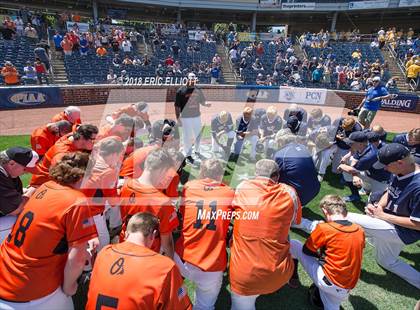 Thumbnail 2 in Camp Hill vs Rocky Grove (PIAA AA Championship) photogallery.