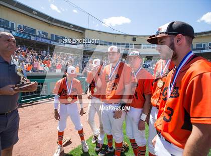 Thumbnail 2 in Camp Hill vs Rocky Grove (PIAA AA Championship) photogallery.