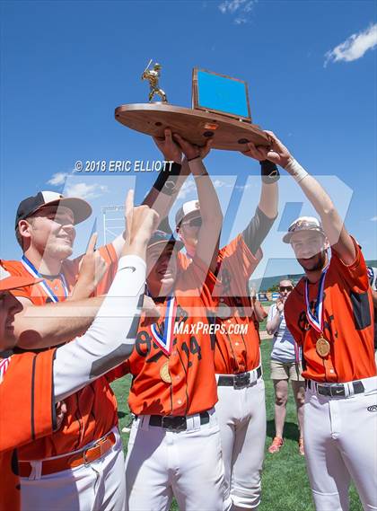 Thumbnail 2 in Camp Hill vs Rocky Grove (PIAA AA Championship) photogallery.